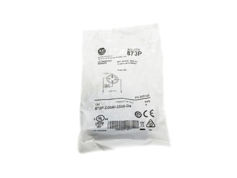 ALLEN BRADLEY 873P-D30AI-2500-D4 SER. A 12-30VDC NSMP