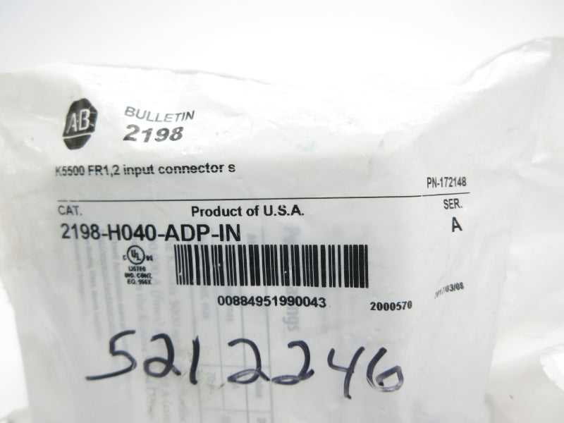 ALLEN BRADLEY 2198-H040-ADP-IN SER. A NSMP