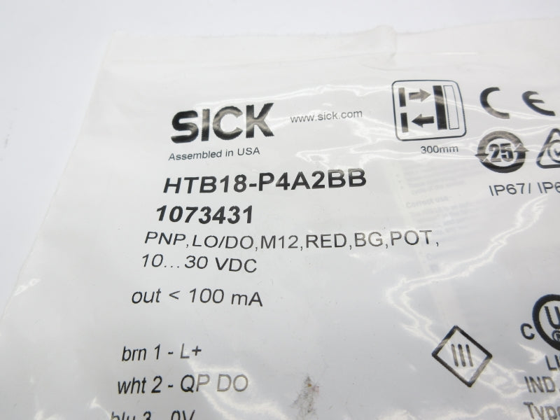 SICK HTB18-P4A2BB 1073431 10-30VDC NSMP