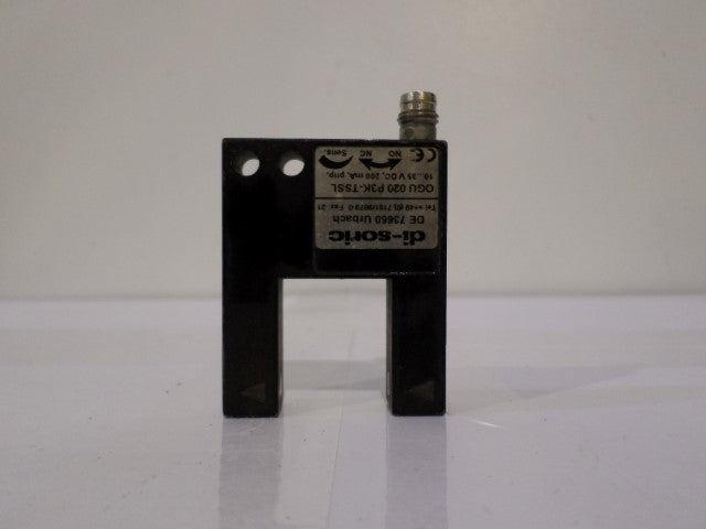 DI-SORIC OGU-020-P3K-TSSL LIGHT BARRIER SENSOR 10-35VDC *USED*
