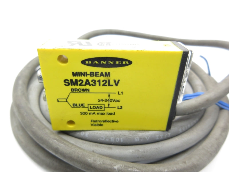 BANNER ENGINEERING SM2A312LV 24-240VAC UNMP