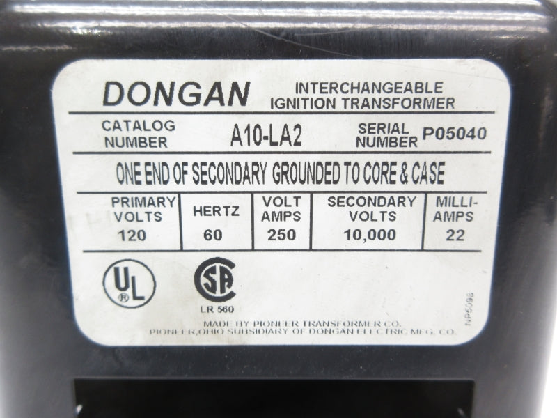DONGAN A10-LA2 120V 250A NSNP