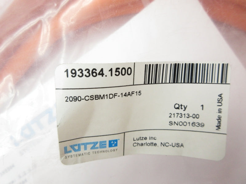 LUTZE 2090-CSBM1DF-14AF15 193364.1500 NSMP
