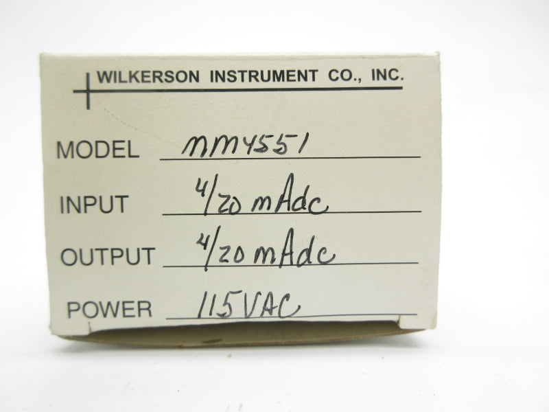 WILKERSON MM4551 115VAC NSMP