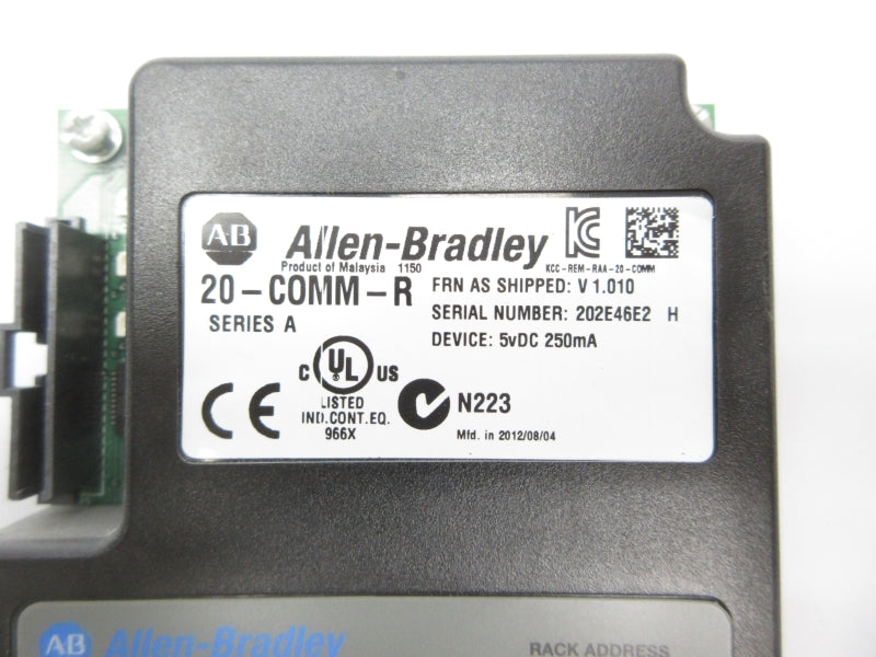 ALLEN BRADLEY 20-COMM-R SER. A F/W V1.010 5VDC NSNP