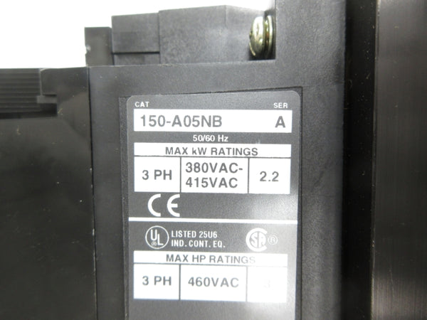 ALLEN BRADLEY 150-A05NB SER. A 380-415VAC NSNP