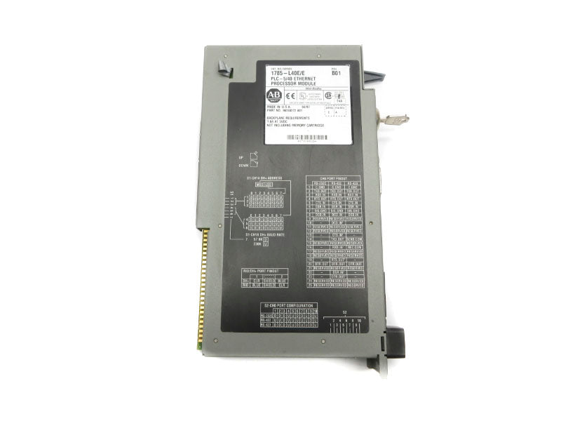 ALLEN BRADLEY 1785-L40E SER. E F/W A UNMP