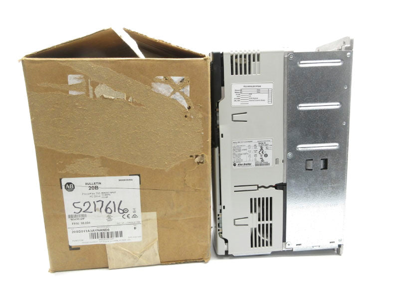 ALLEN BRADLEY 20BD011A3AYNAND0 SER. B F/W 10.004 480VAC 11A NSMP