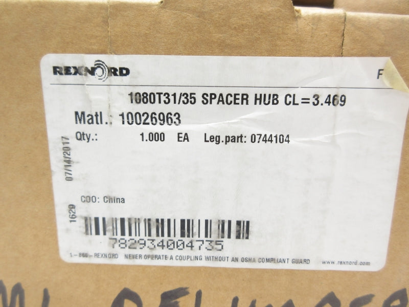 REXNORD 0744104 1080T31/35 NSMP