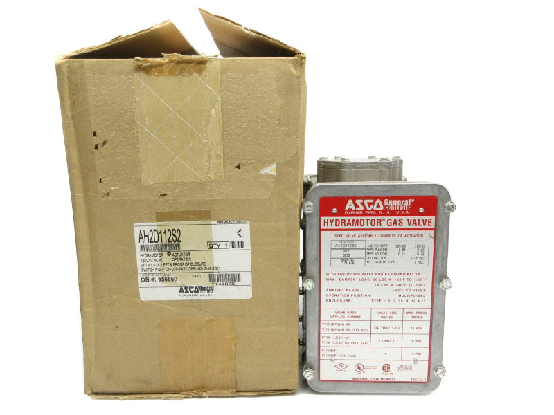 ASCO AH2D112S2 120VAC 2.25A 6-14S NSMP