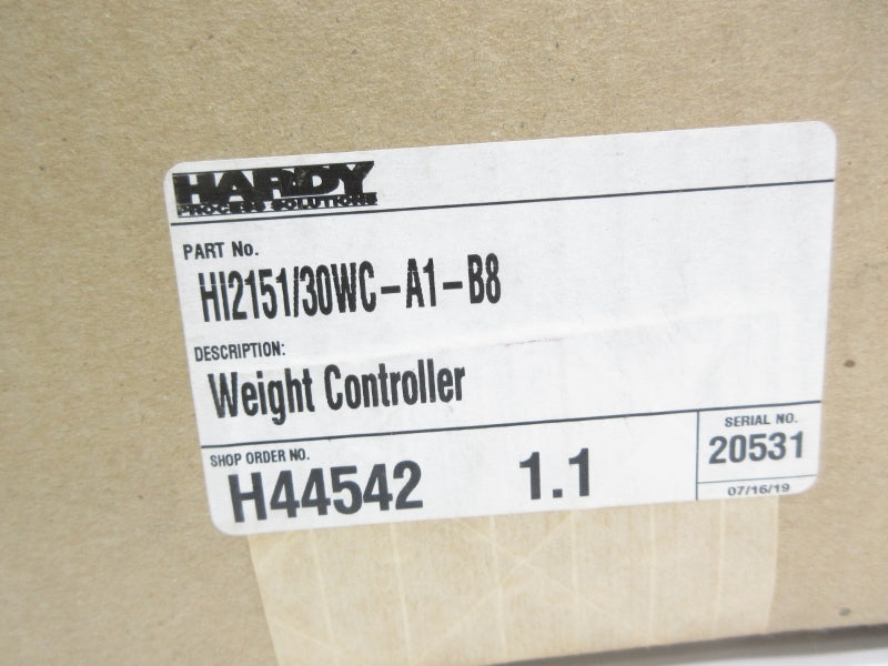 HARDY HI2151/30WC-A1-B8 120VAC 20A NSMP