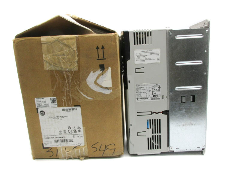 ALLEN BRADLEY 20BD8P0A3AYNAND0 SER. B F/W 10.004 480VAC 8A NSMP