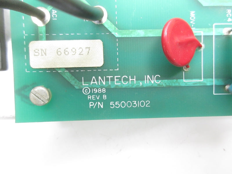 LANTECH 55003102 REV. B UNMP