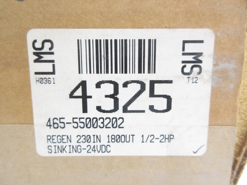 LANTECH 465-55003202 REV. D 24VDC NSMP
