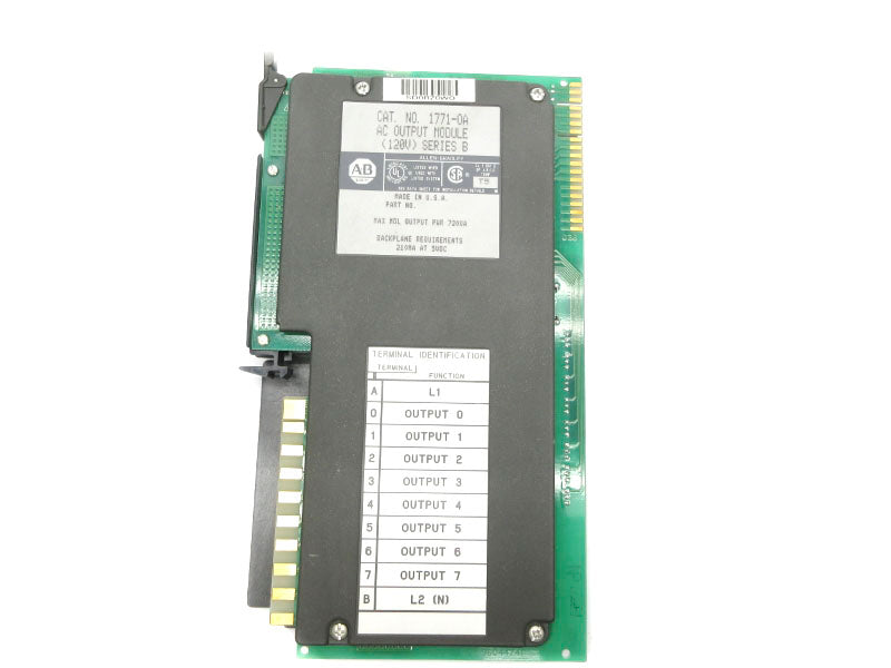 ALLEN BRADLEY 1771-OA SER. B 120V UNMP