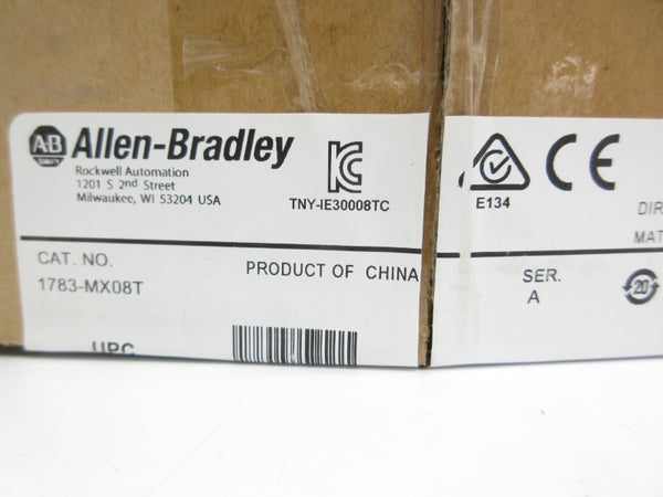 ALLEN BRADLEY 1783-MX08T SER. A 3.3VDC 1.7A NSMP