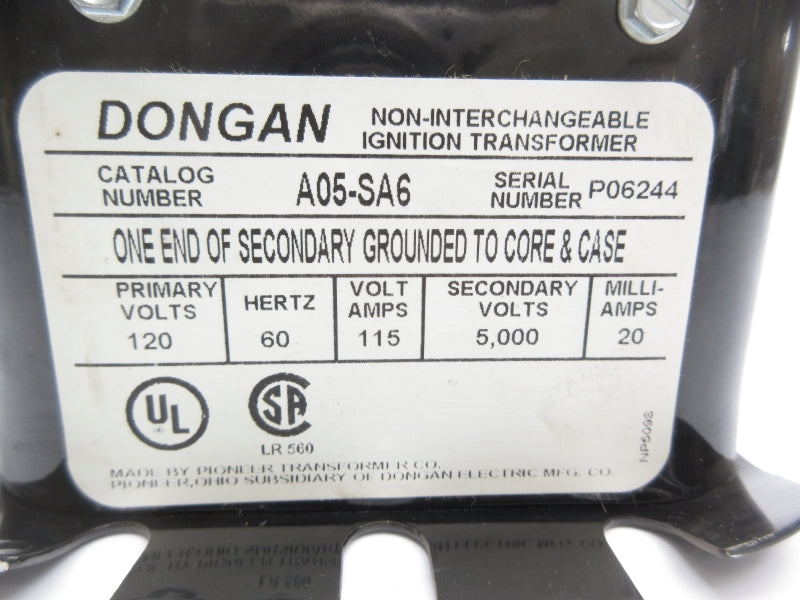 DONGAN A05-SA6 120V NSNP