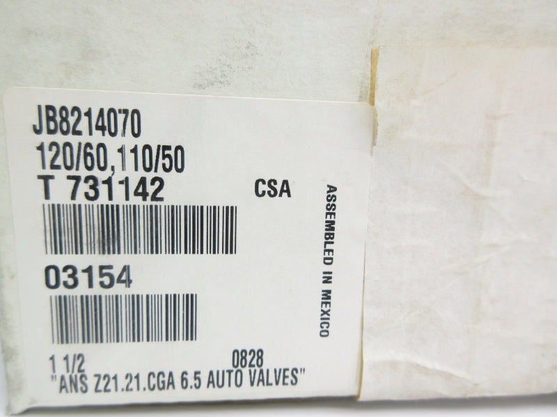 ASCO JB8214070 110/120V 5PSI 1-1/2" NSMP
