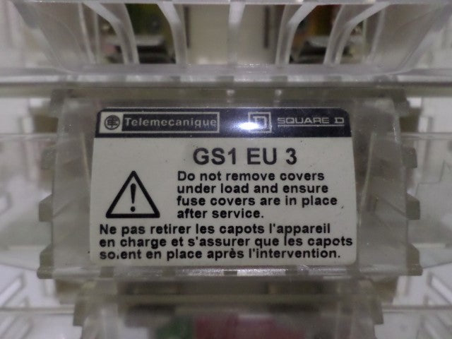 TELEMECANIQUE SQUARE D GS1-EU3 DISCONNECT SWITCH *USED*