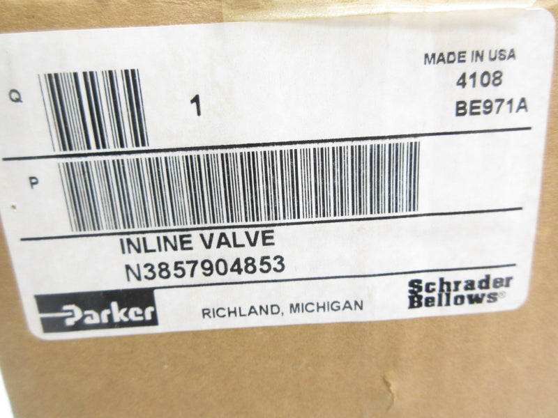 PARKER N3857904853 140PSI 1" NSMP