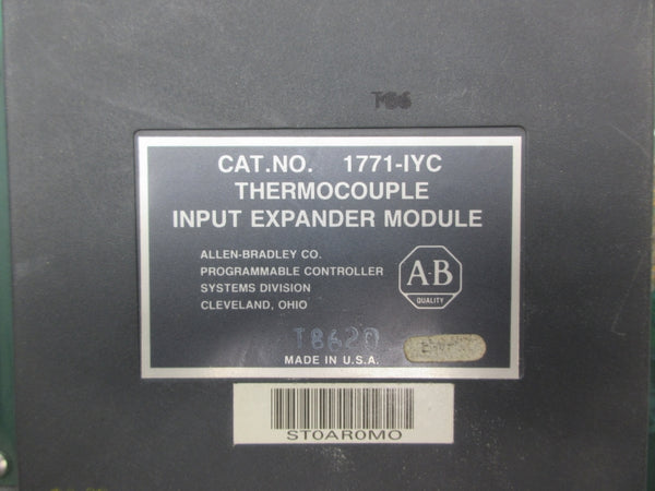 ALLEN BRADLEY 1771-IYC UNMP