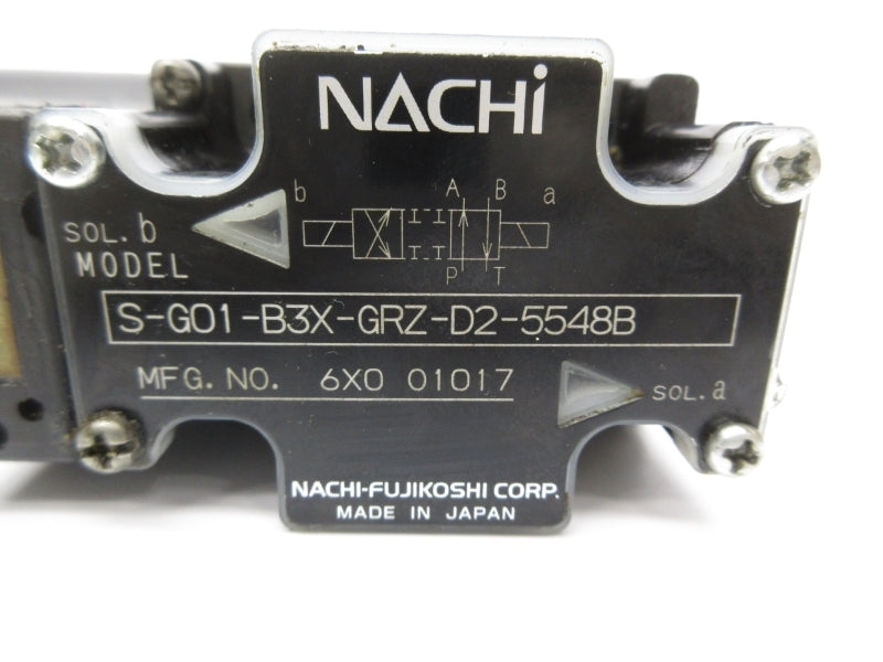 NACHI S-G01-B3X-GRZ-D2-5548B 6X001017 NSNP