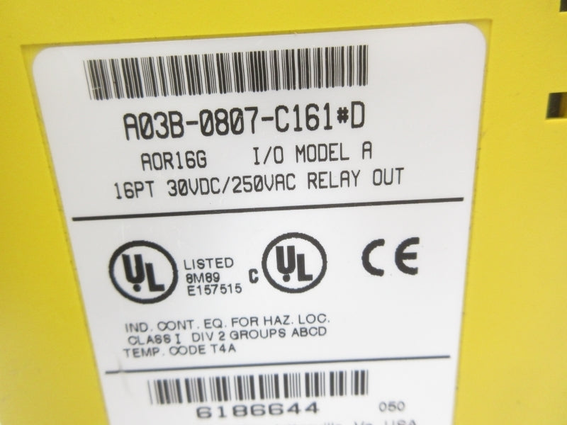 FANUC A03B-0807-C161D 250VAC NSNP