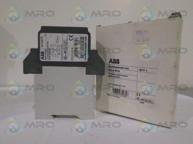 ABB CC-U/STD ANALOG SIGNAL CONVERTER *NEW IN BOX*