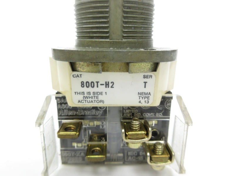 ALLEN BRADLEY 800T-H2 SER. T (AS PICTURED) NSNP