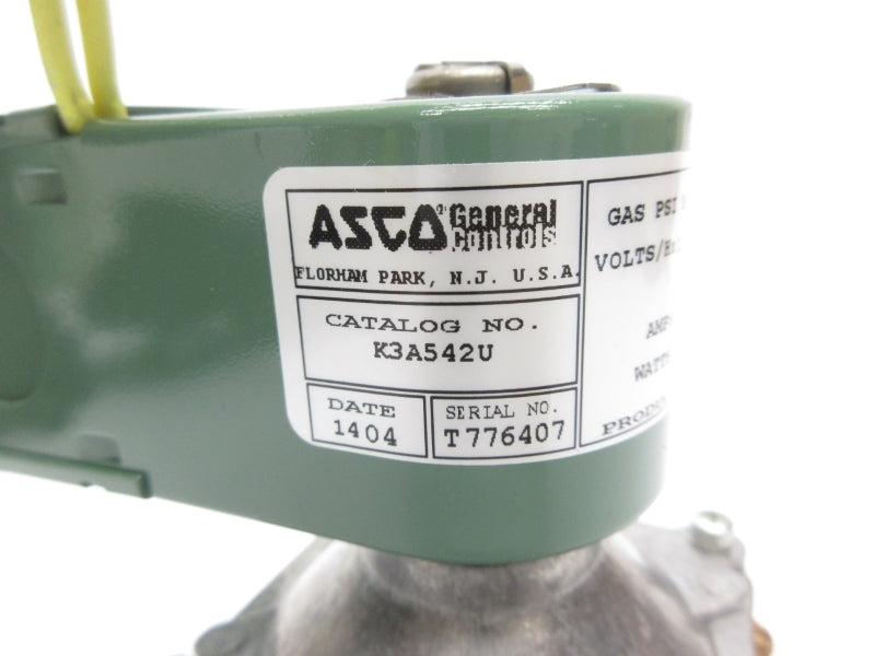 ASCO K3A542U 110/120V .318A NSNP
