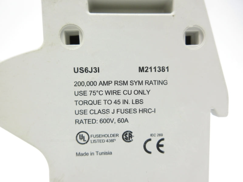 FERRAZ SHAWMUT US6J3I M211381 600V 60A NSNP