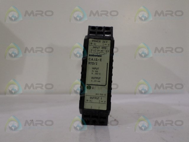 ENTRELEC C.A.I.S.-E RTD/I ANALOG SIGNAL CONVERTER 24V *NEW IN BOX*