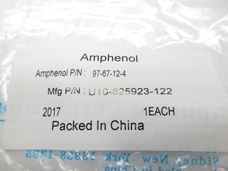 AMPHENOL U10-825923-122 97-67-12-4 NSMP