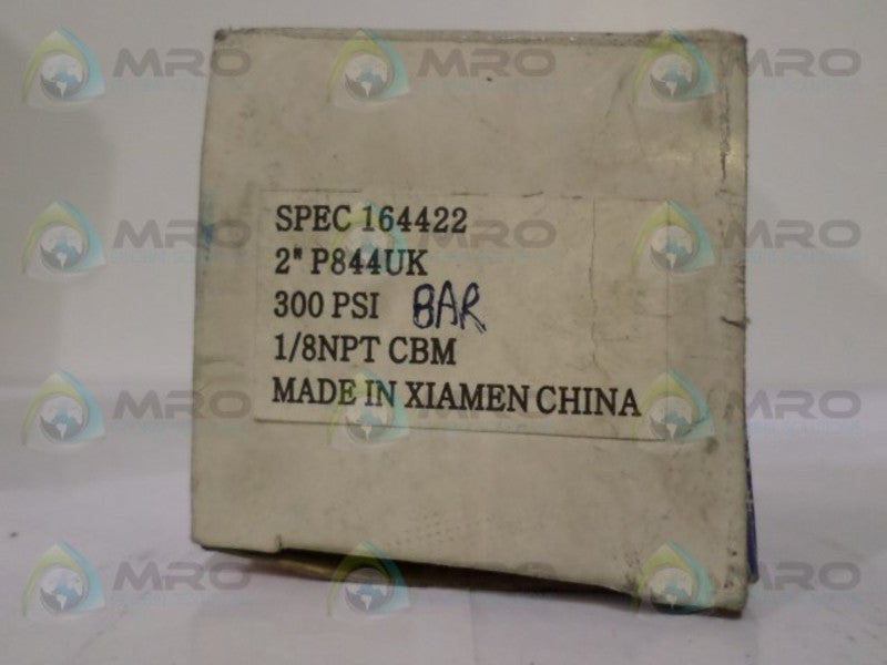 US GAUGE 164422 PRESSURE GAUGE 0-300 PSI 0-20 BAR NSMP