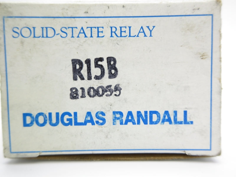 DOUGLAS RANDALL R15B 240VAC 15A NSMP