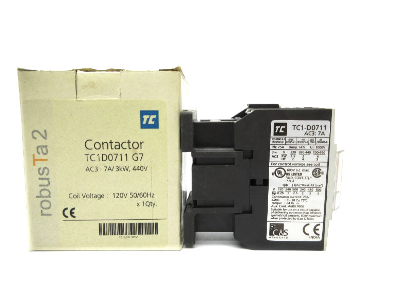 TC TC1D0711G7 120V 7A NSMP