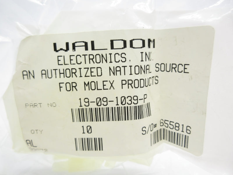 WALDOM 19-09-1039-P (PKG OF 10) NSMP
