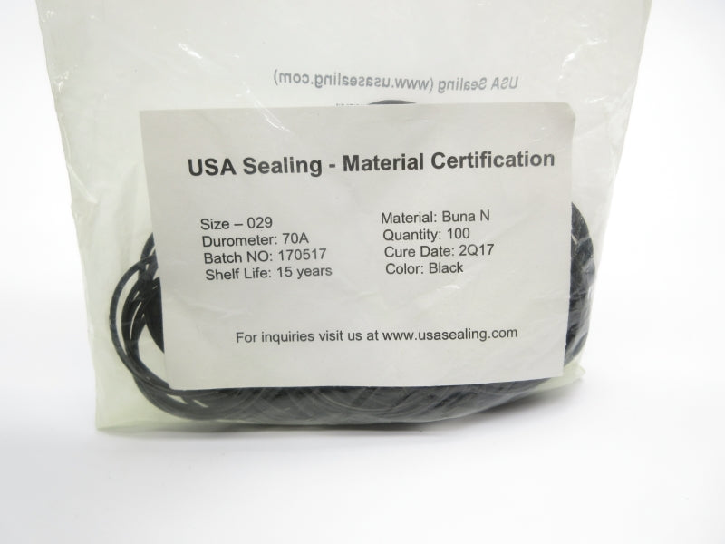 USA SEALING ZUSAH70029 (PKG OF 100) NSMP