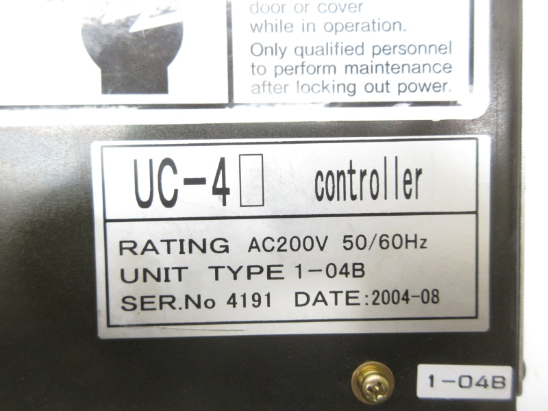 SUGINO MACHINE UC-40 200VAC UNMP