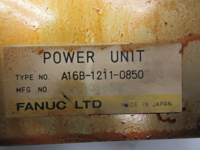 FANUC A16B-1211-0850-01 UNMP