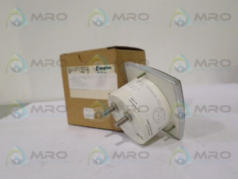 CROMPTON 016-05AA-ECMT PANEL METER 0-10 DC AMPS  NSMP