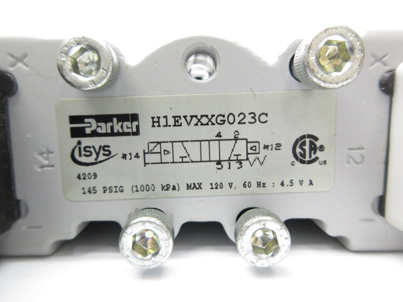 PARKER H1EVXXG023C 120V 145PSI NSNP