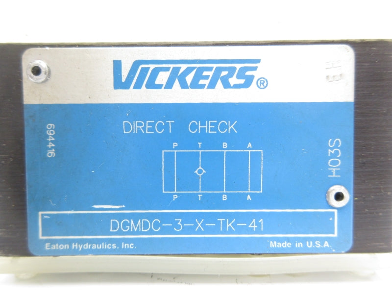 VICKERS DGMDC3XTK41 694416 NSNP