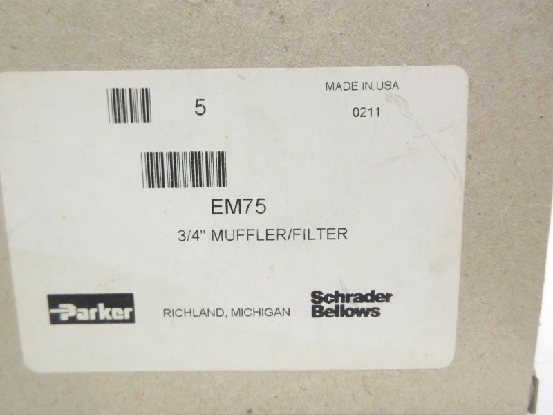 PARKER EM75 3/4" (PKG OF 5) NSMP