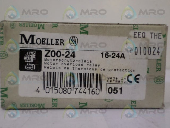 KLOCKNER MOELLER Z00-24 OVERLOAD RELAY 16-24A * NEW IN BOX *