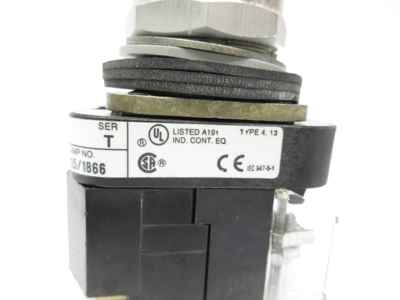 ALLEN BRADLEY 800T-PT16 SER. T 120V NSNP