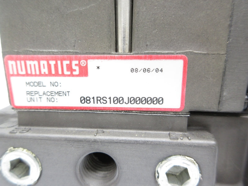 NUMATICS 081RS100J000000 0-160PSI (AS PICTURED1) NSNP
