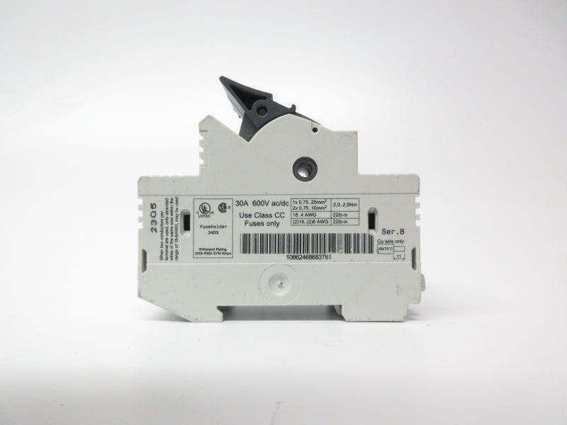 ALLEN BRADLEY 1492-FB2C30-L SER. B 600V 30A NSNP