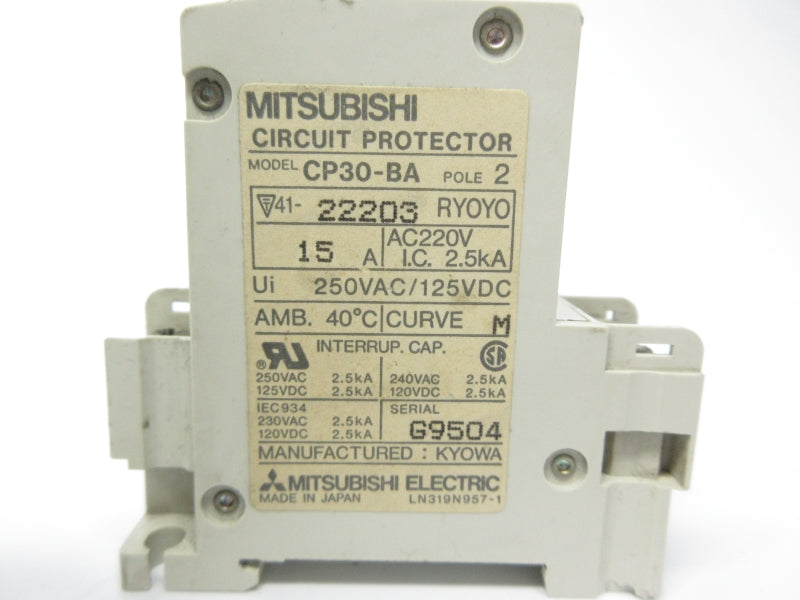 MITSUBISHI CP30-BA2P15 220VAC 15A UNMP