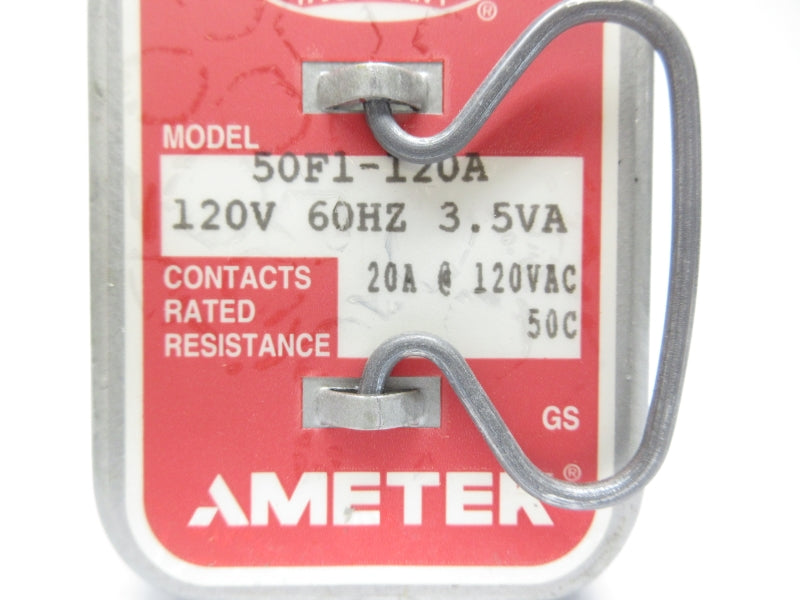 AMETEK 50F1-120A 120VAC 20A NSNP
